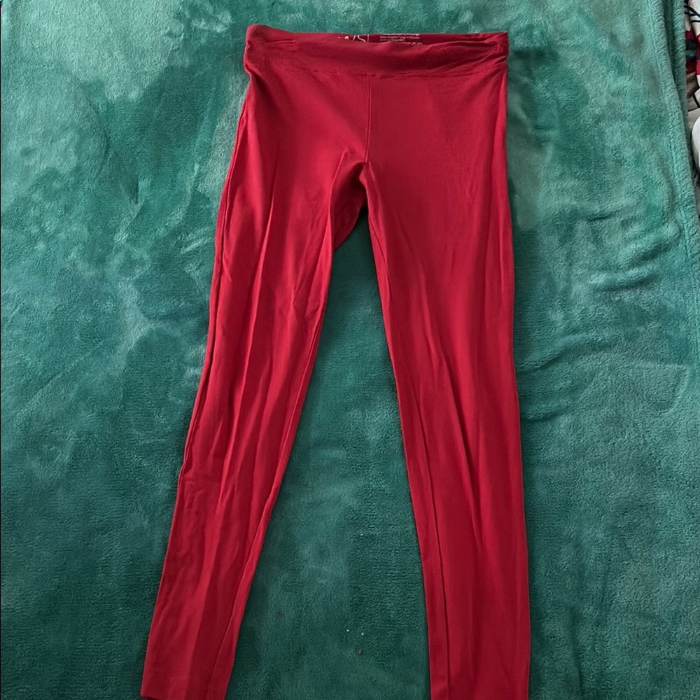 Women's Red Leggings